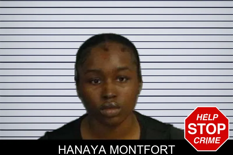 Hanaya Montfort mugshot – Upson County , Georgia Hanaya Montfort mugshot