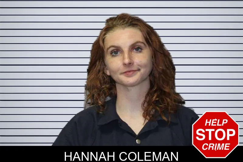Hannah Coleman mugshot