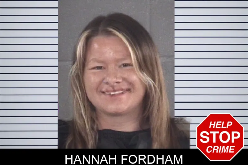 Hannah Fordham mugshot