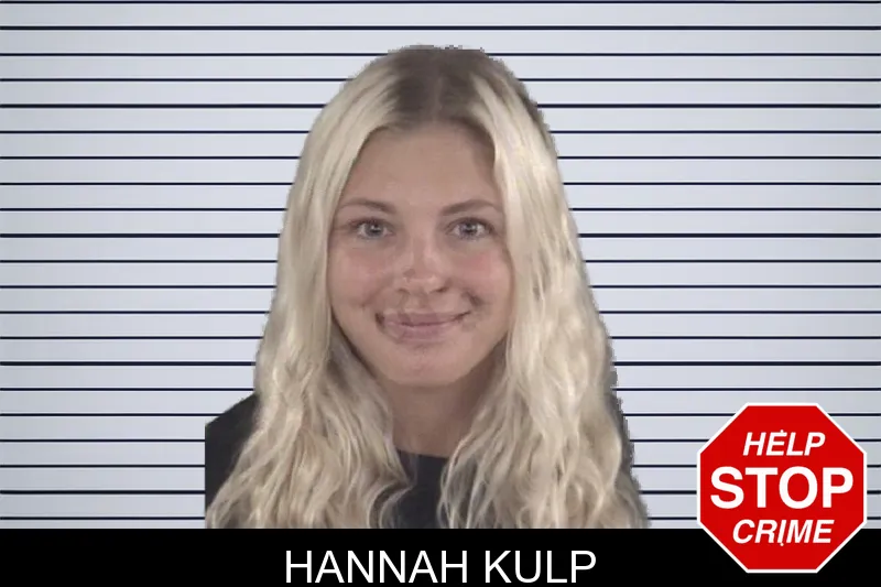 Hannah Kulp mugshot