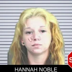 Hannah Noble mugshot – Mitchell County , Georgia Hannah Noble mugshot