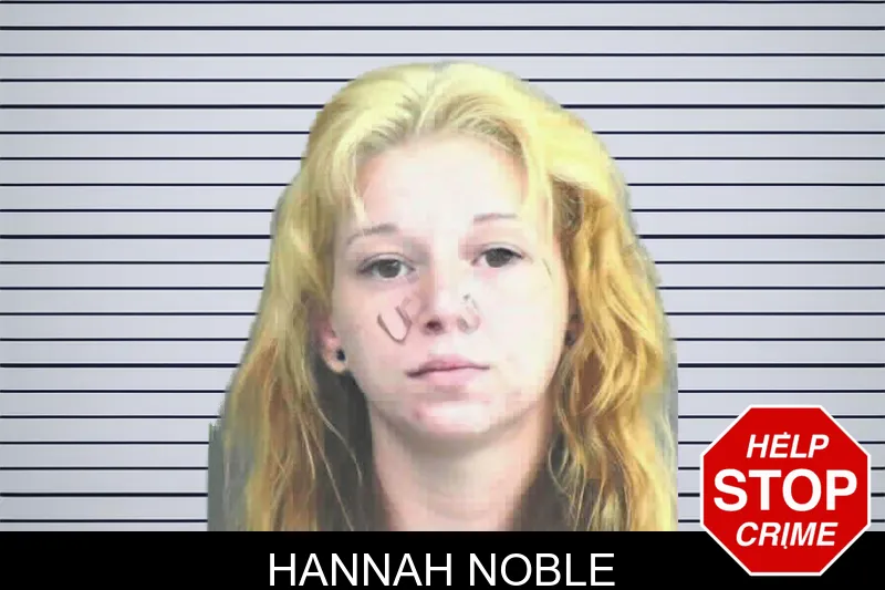 Hannah Noble mugshot