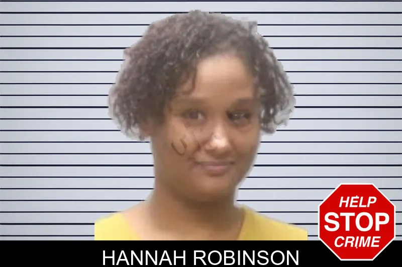 Hannah Robinson mugshot