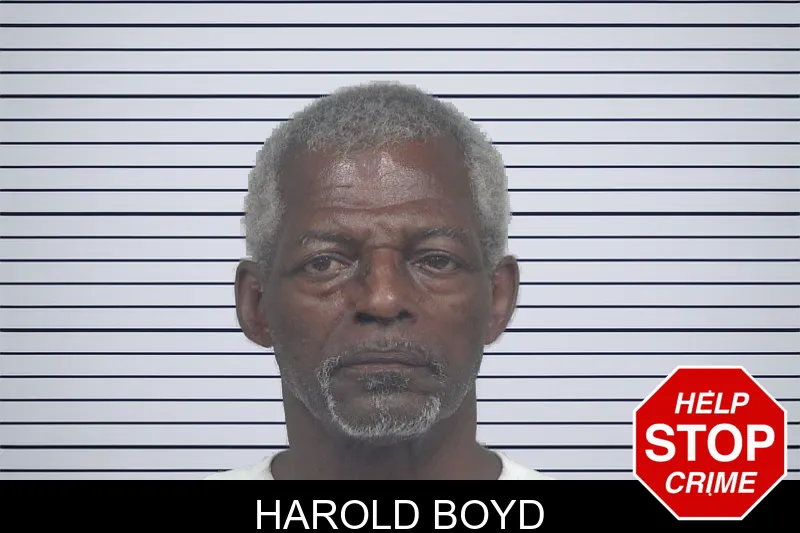 Harold Boyd mugshot