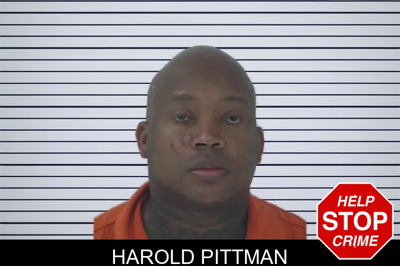Harold Pittman mugshot