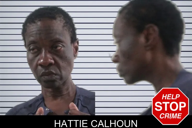 Hattie Calhoun mugshot – Houston County , Georgia Hattie Calhoun mugshot