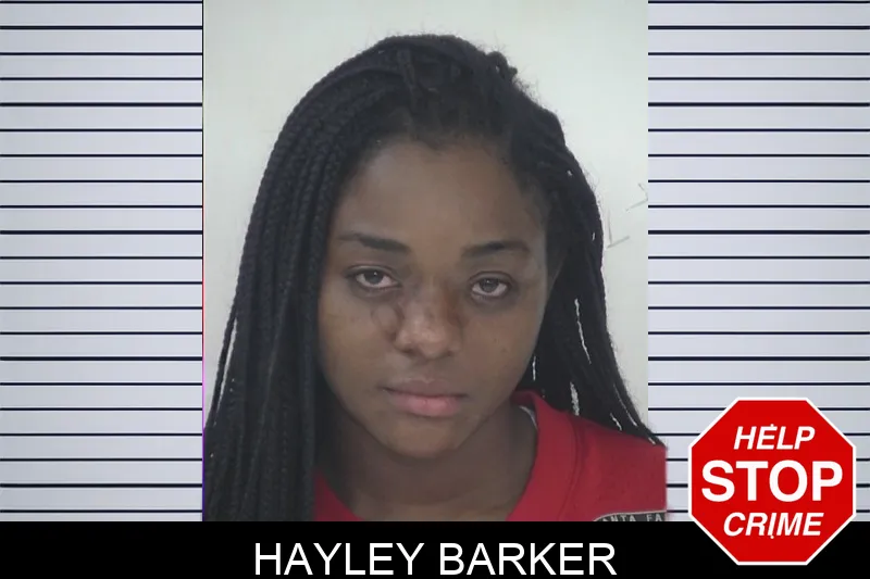 Hayley Barker mugshot