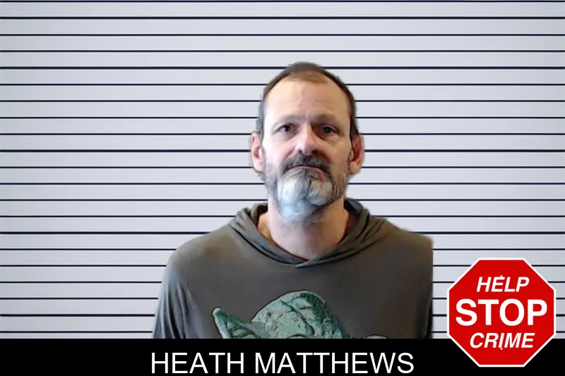 Heath Matthews mugshot