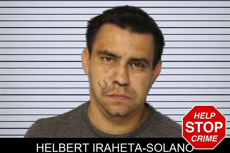 Helbert Iraheta-Solano mugshot