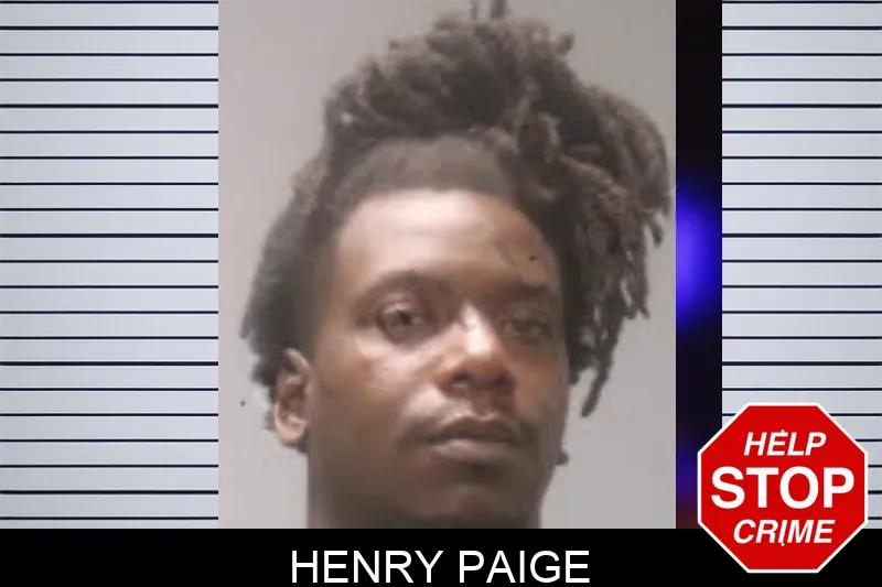 Henry Paige mugshot