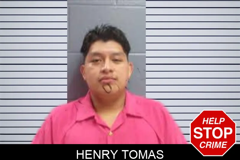 Henry Tomas mugshot