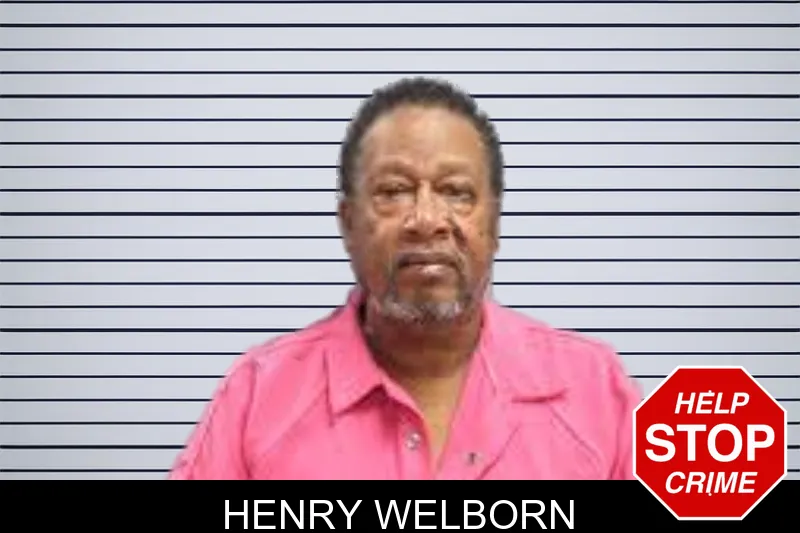 Henry Welborn mugshot