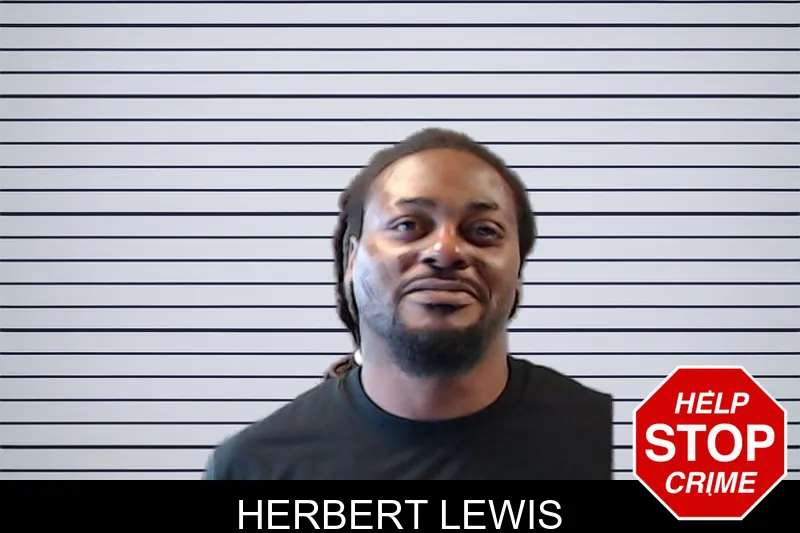 Herbert Lewis mugshot