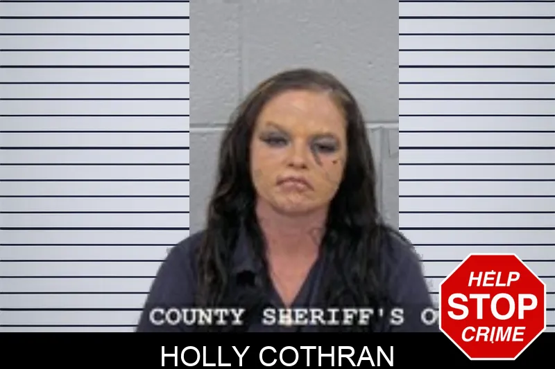 Holly Cothran mugshot