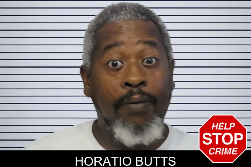 Horatio Butts mugshot – Bibb County , Georgia Horatio Butts mugshot