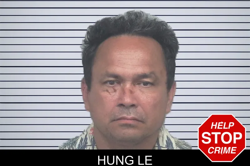 Hung Le mugshot – Gwinnett County , Georgia Hung Le mugshot