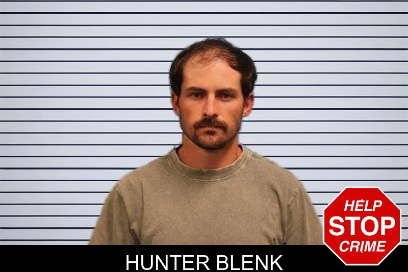 Hunter Blenk mugshot