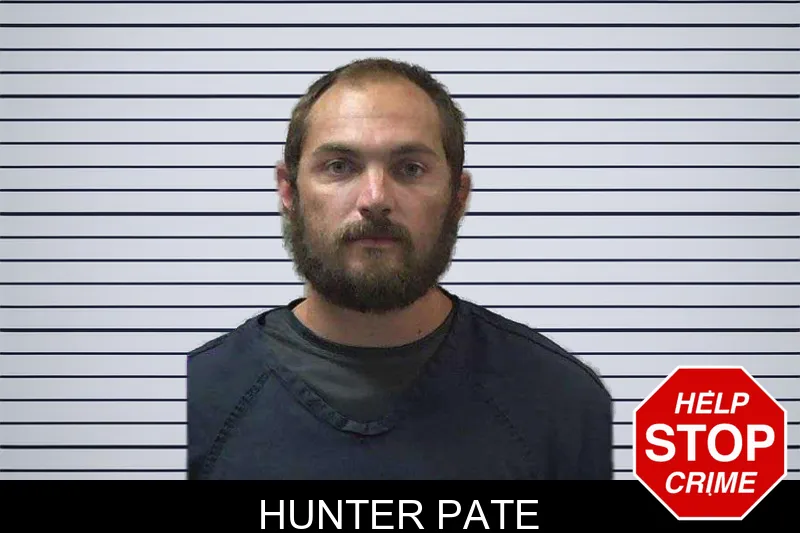 Hunter Pate mugshot