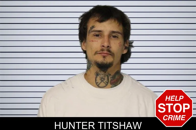 Hunter Titshaw mugshot