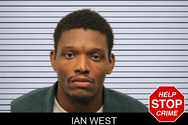 Ian West mugshot