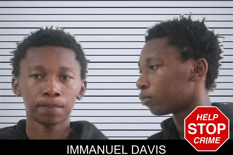 Immanuel Davis mugshot