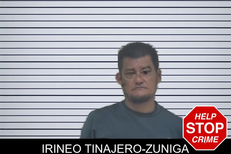 Irineo Tinajero-Zuniga mugshot