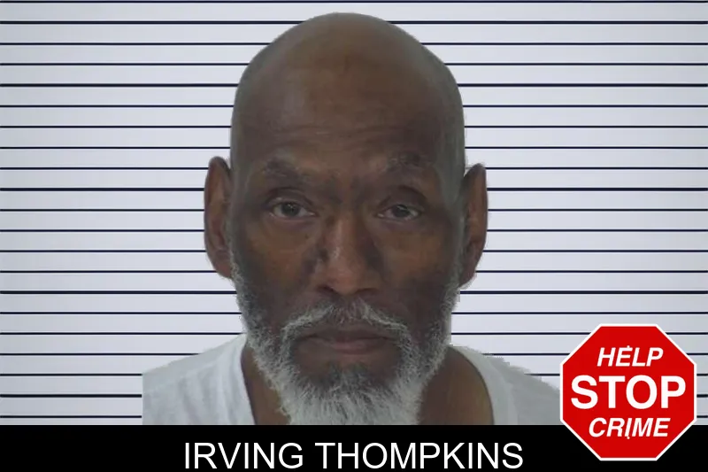 Irving Thompkins mugshot