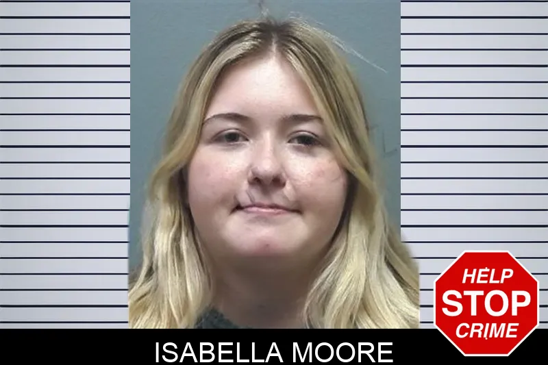 Isabella Moore mugshot