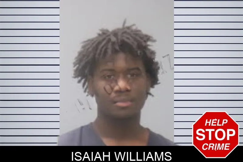 Isaiah Williams mugshot