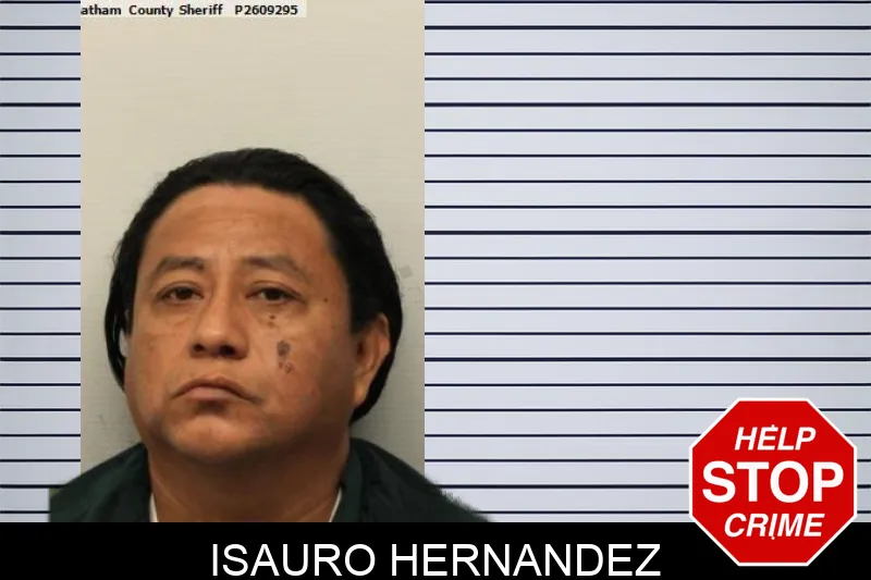 Isauro Hernandez mugshot – Chatham County , Georgia Isauro Hernandez mugshot