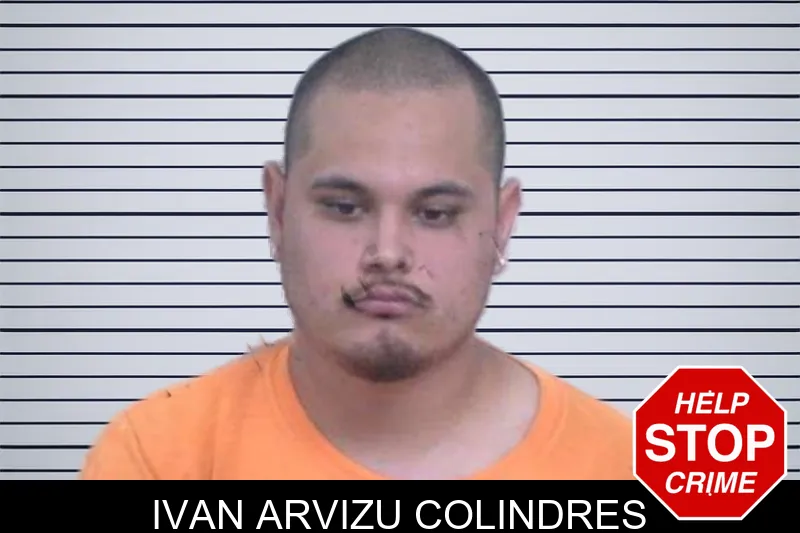 Ivan Arvizu Colindres mugshot