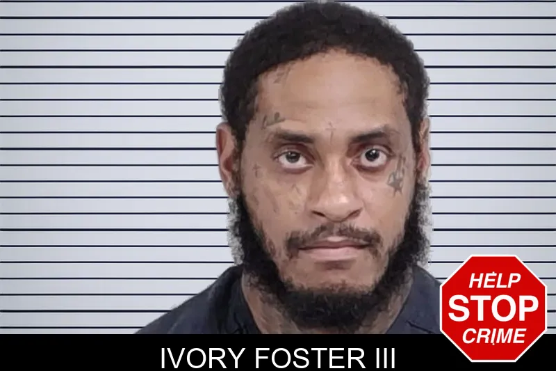 Ivory Foster III mugshot – Lowndes County , Georgia Ivory Foster III mugshot