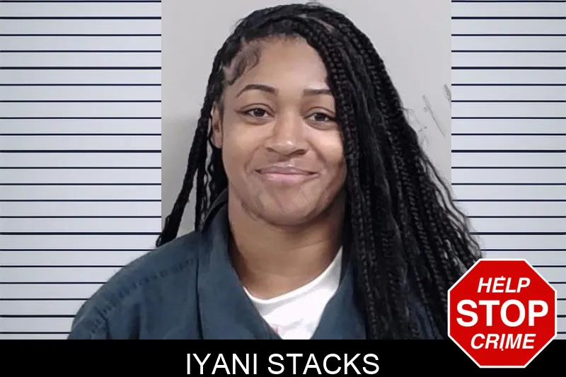 Iyani Stacks mugshot