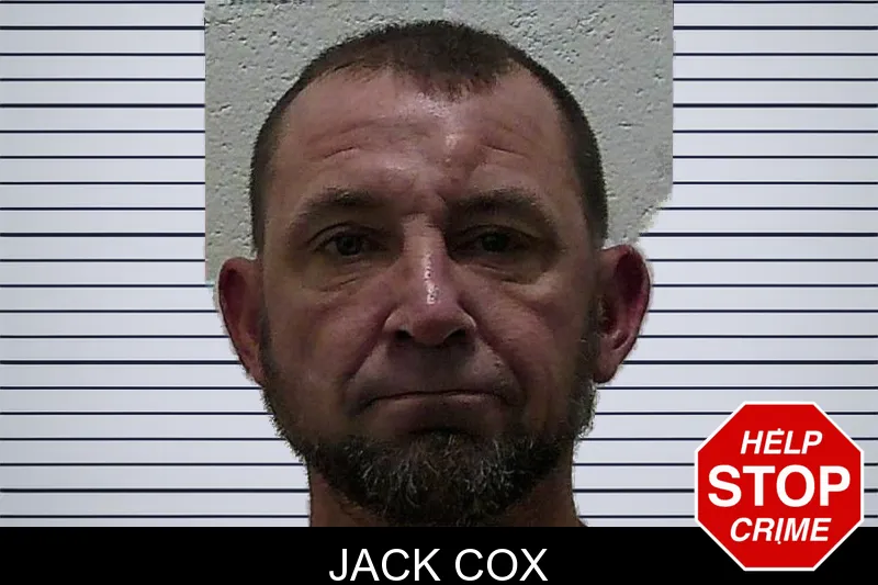 Jack Cox mugshot