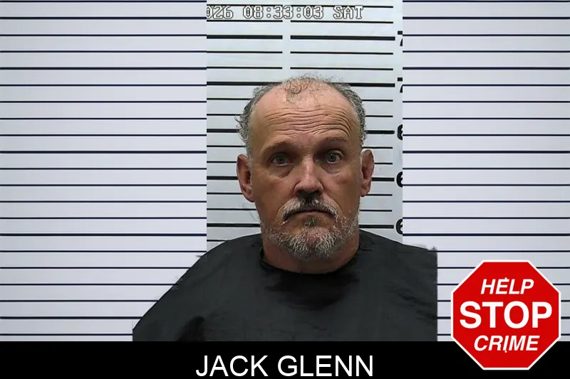 Jack Glenn mugshot