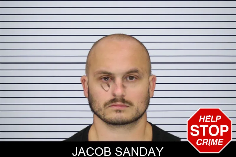 Jacob Sanday mugshot