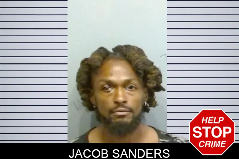 Jacob Sanders mugshot