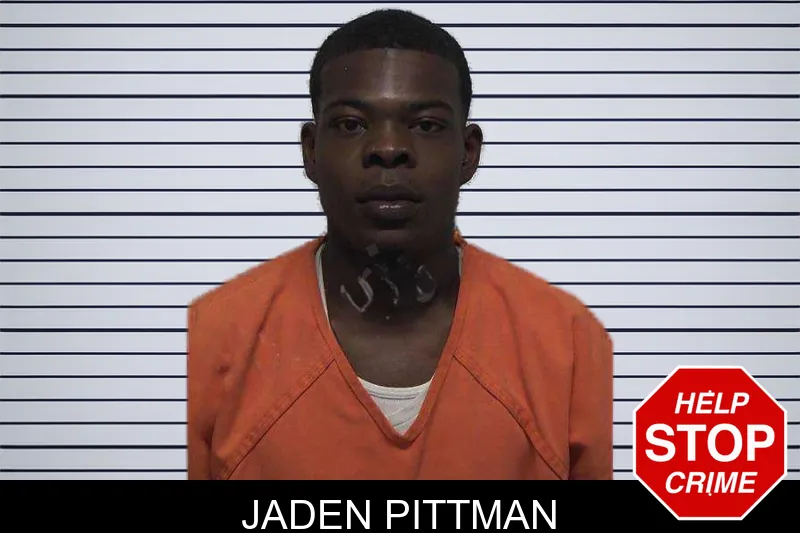 Jaden Pittman mugshot