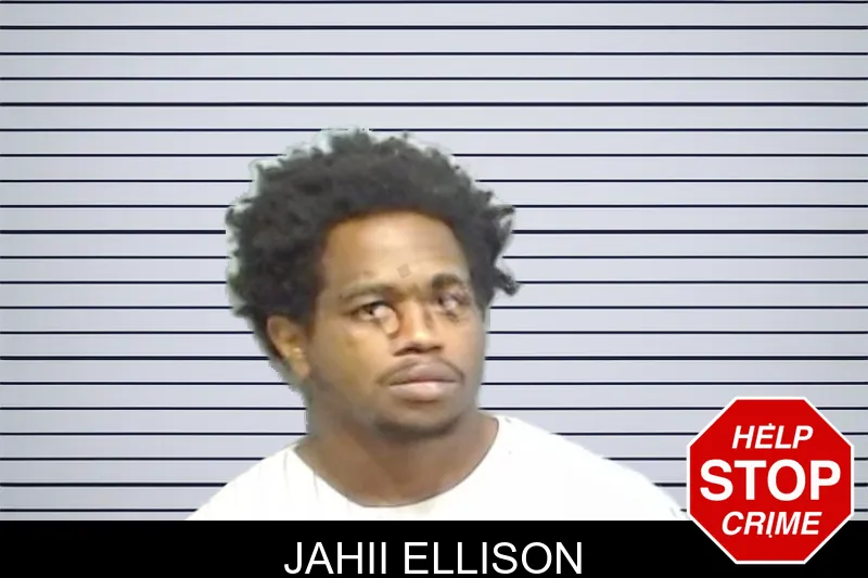 Jahii Ellison mugshot
