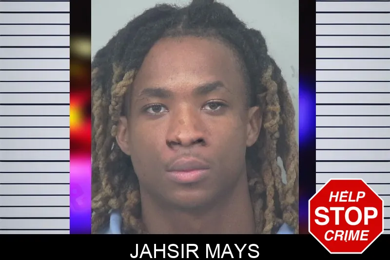 Jahsir Mays mugshot