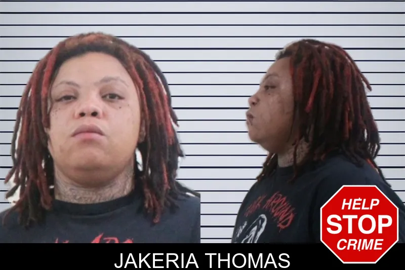 Jakeria Thomas mugshot – Houston County , Georgia Jakeria Thomas mugshot