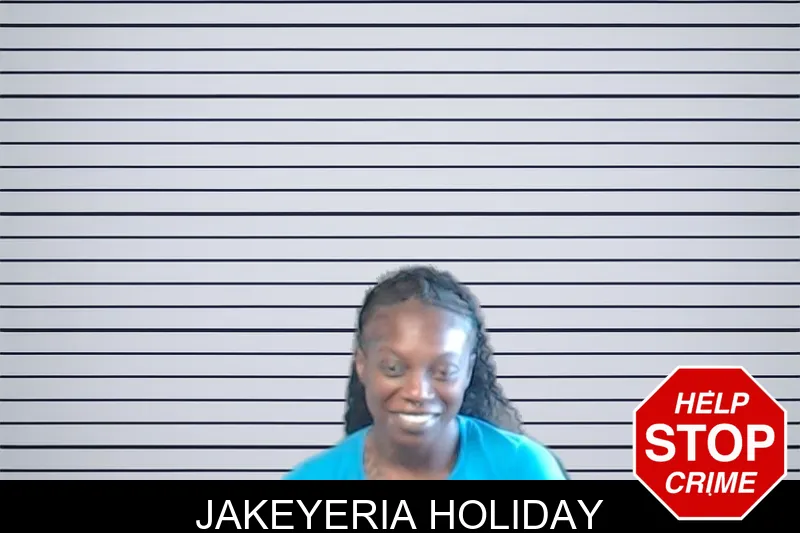 Jakeyeria Holiday mugshot