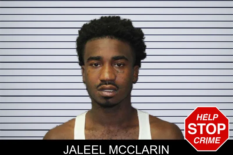 Jaleel McClarin mugshot