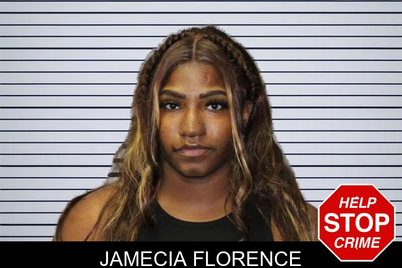 Jamecia Florence mugshot – Thomas County , Georgia Jamecia Florence mugshot