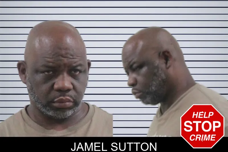Jamel Sutton mugshot