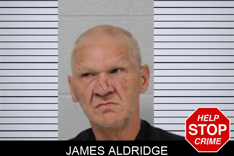 James Aldridge mugshot