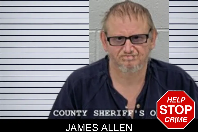 James Allen mugshot