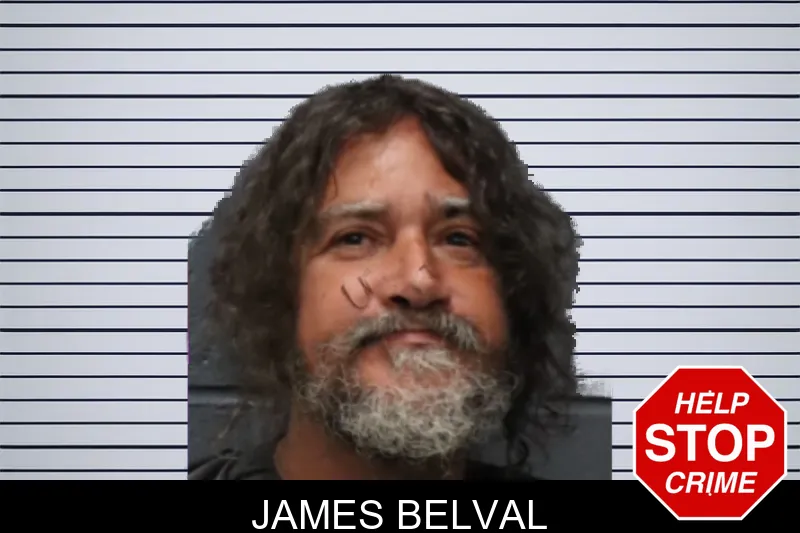 James Belval mugshot