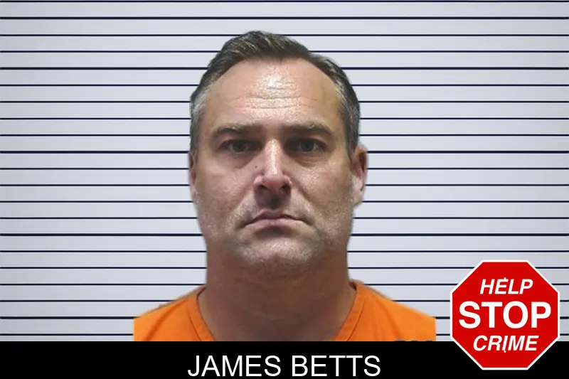 James Betts mugshot