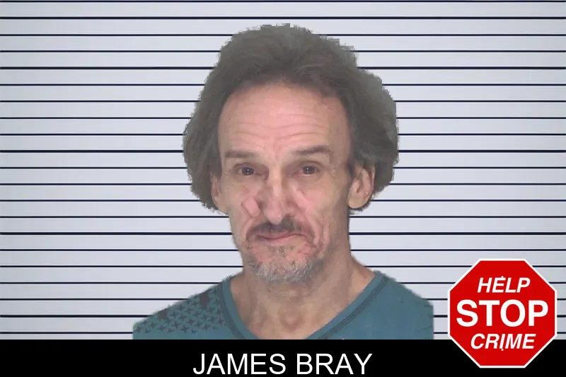 James Bray mugshot